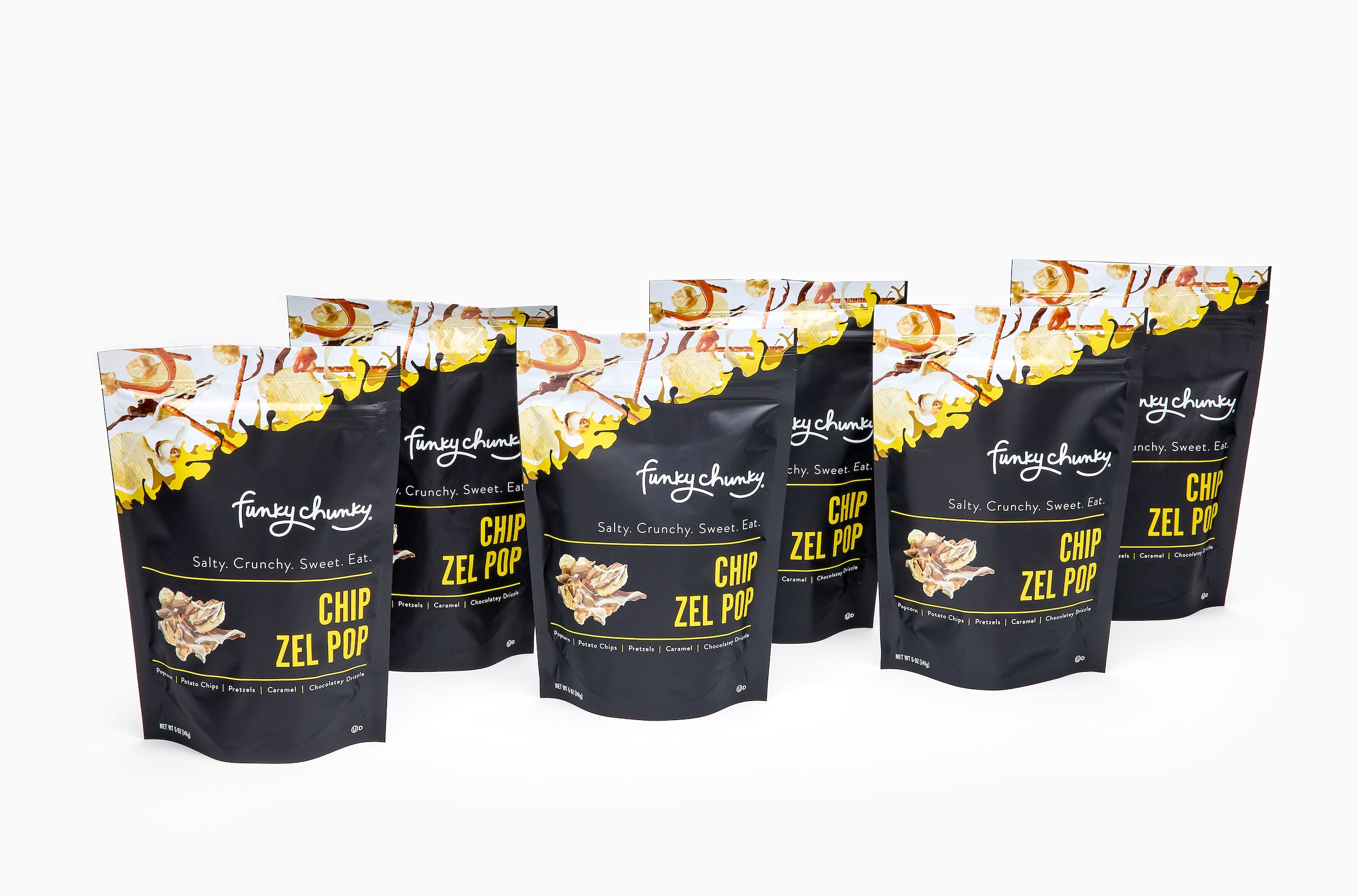 Funky Chunky Popcorn Gifts: Chip Zel Pop - Chocolate Covered