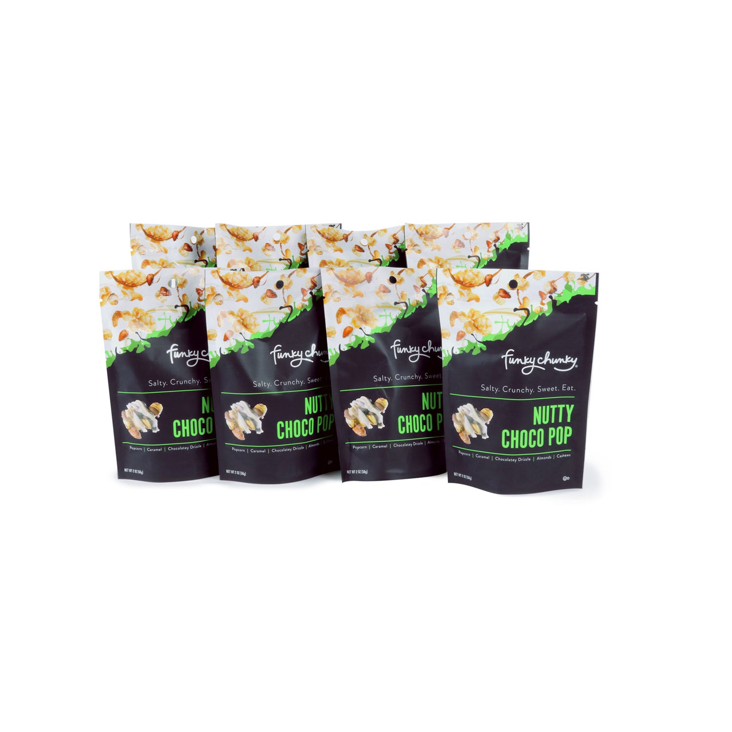 Nutty Choco Pop | 2 oz - 8 pack-simple-Funky Chunky