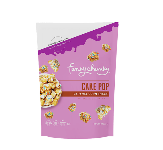 Cake Pop Caramel Corn 5 OZ Snacking Sized Bag