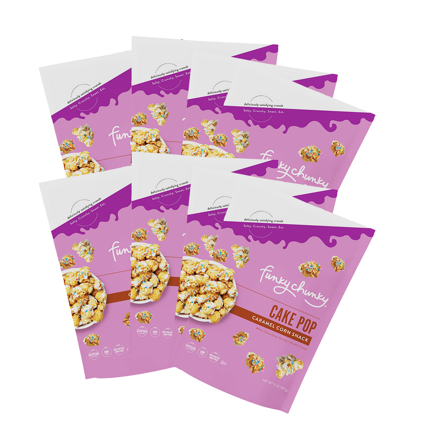 Cake Pop Caramel Corn 5 OZ Snacking Sized Bag