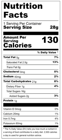 <p><strong>INGREDIENTS: CARAMEL CORN (</strong>SUGAR, CORN SYRUP, BUTTER [CREAM, SALT], POPCORN, VANILLA EXTRACT, SALT, SOY LECITHIN),<strong> ORANGE AND DARK CHOCOLATEY DRIZZLE </strong>(SUGAR, PALM KERNEL AND PALM OIL, WHEY POWDER,<br/>NONFAT DRY MILK SOLIDS, SOY LECITHIN, SALT, NATURAL FLAVOR)<strong>, CANDY CORN (</strong>SUGAR, CORN SYRUP, CONTAINS 2% OR LESS OF THE FOLLOWING: MODIFIED SOY PROTEIN, ARTIFICIAL FLAVOR, SORBITOL, COLOR ADDED, YELLOW 6 LAKE, YELLOW 5, RED 3, BEESWAX, CARNAUBA WAX, CONFECTIONER'S GLAZE, SALT<strong>).</strong></p><p><strong>Contains:  Milk, Soy,</strong></p><p><strong>Manufactured in a facility that uses:  Milk, Soy, Wheat, Peanuts & Tree Nuts.</strong></p>