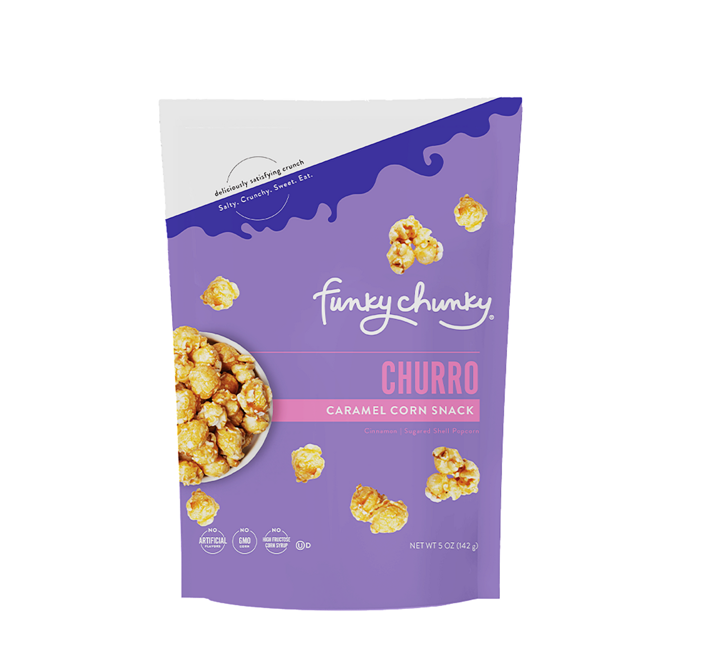 Churro Caramel Corn 5 OZ Snacking Sized Bag