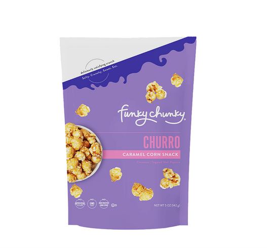 Churro Caramel Corn 5 OZ Snacking Sized Bag