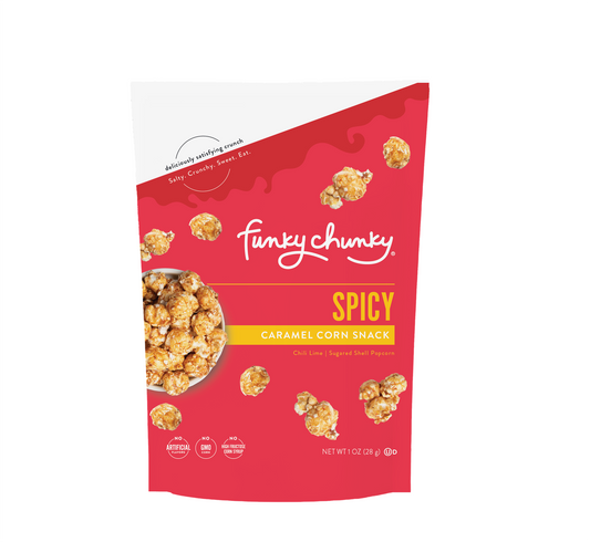 Spicy Caramel Corn 1 OZ Single-Serve Bag