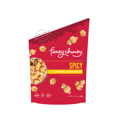 Spicy Caramel Corn 1 OZ Single-Serve Bag
