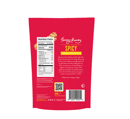 Spicy Caramel Corn 8 OZ Large Sized Bag