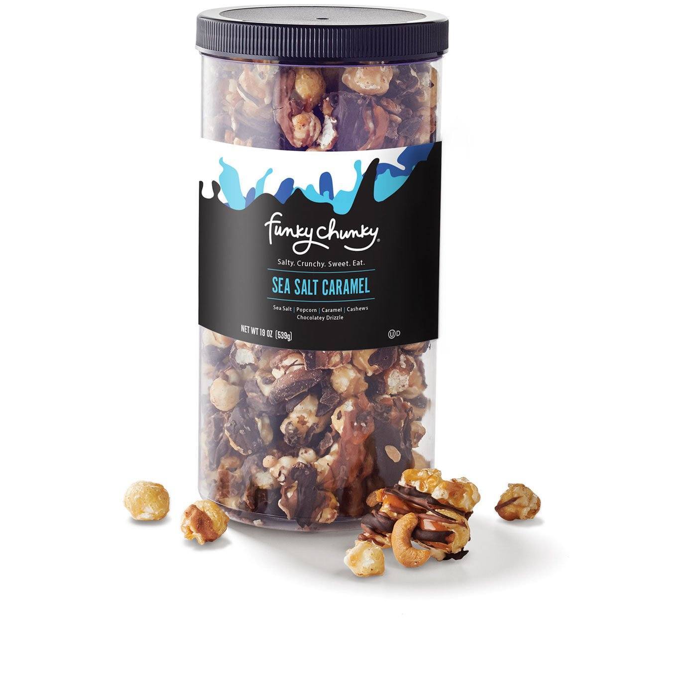 Pop-Ups - Popcorn Gourmet - Caramello salato con caramello extra 115 g -  Barrette e Snack On The Go