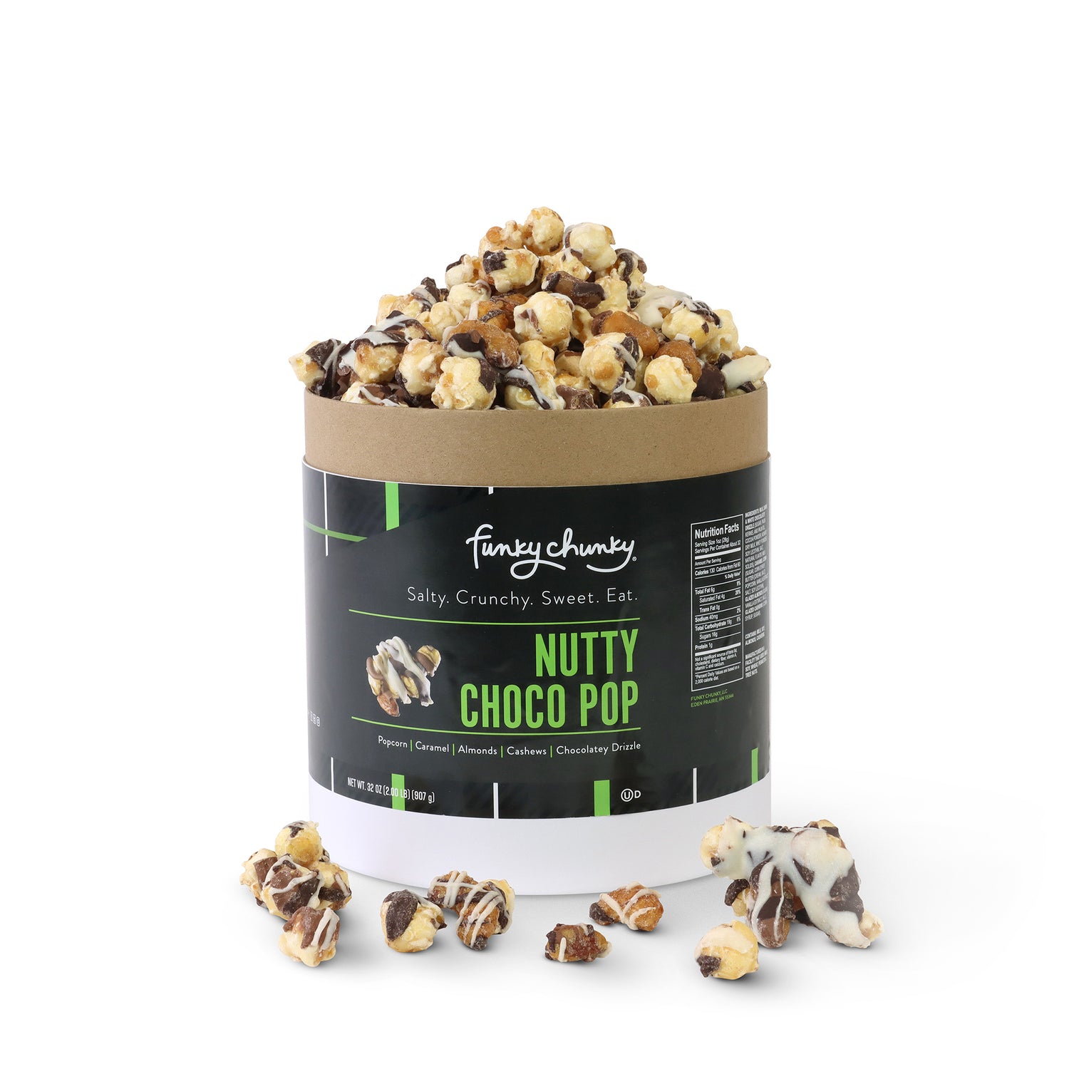 Nutty Choco Pop Gift Barrel (2lb.)