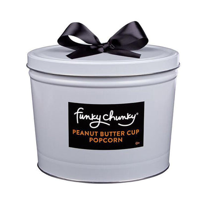 Deluxe Gift Tins 5 lb-An oversized gift tin filled to the brim with your favorite flavor. This is an excellent selection for offices, family gatherings and parties with plenty for all to enjoy.-Funky Chunky